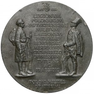 Medal Legioniści w hołdzie Izabelli Croy 1916 (K. Chodziński)