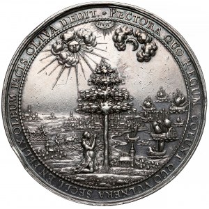 Jan II Kazimierz, Medal Pokój w Oliwie 1660 r. (Höhn)