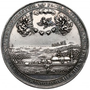 Jan II Kazimierz, Medal Pokój w Oliwie 1660 r. (Höhn)