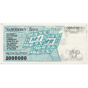 Solidarność, MILION złotych 1987 