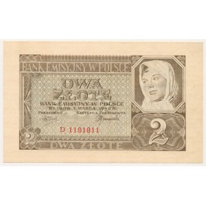 2 złote 1940 - D