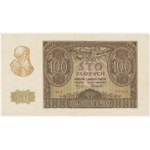 100 złotych 1940 - Ser.B - ORYGINAŁ (nie fałszerstwo ZWZ)