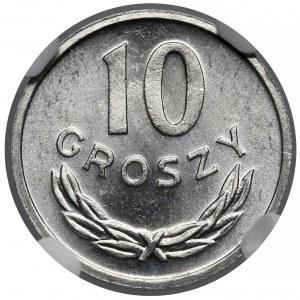 10 groszy 1980 - NGC MS65