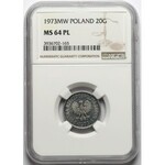 20 groszy 1973 - proof like - NGC MS64 PL