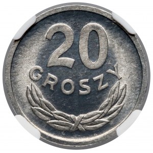 20 groszy 1973 - proof like - NGC MS66+ PL