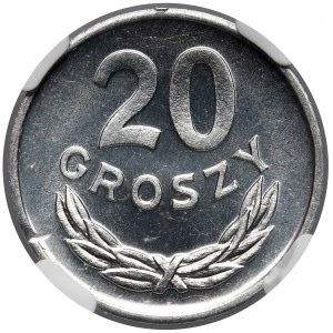 20 groszy 1985 - proof like - NGC MS66 PL (Max PL)
