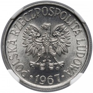 50 groszy 1967 - najrzadszy rocznik -NGC MS66