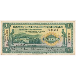 Gwatemala, 1 quetzal 1934