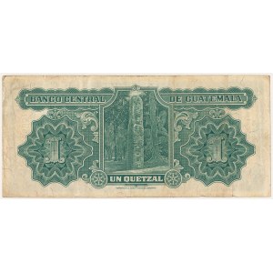 Guatemala, Banco Central, 1 Quetzal 1934