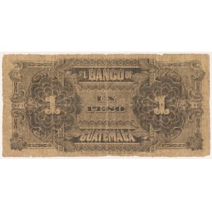Guatemala, Banco de Guatemala, 1 Peso 1895