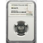 50 groszy 1973 - proof like - NGC MS66 PL (Max PL)