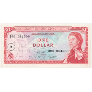 East Caribbean, 1 Dollar ND (1965)