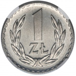 1 złoty 1972 - NGC MS65