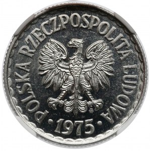 1 złoty 1975 - proof like - NGC MS64 PL