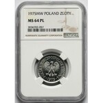 1 złoty 1975 - proof like - NGC MS64 PL