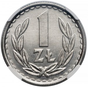 1 złoty 1985 - NGC MS66