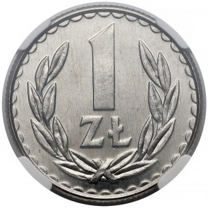 1 złoty 1987 - NGC MS65