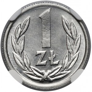 1 złoty 1990 - NGC MS66