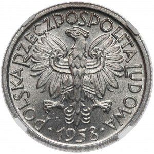 2 złote 1958 Jagody - NGC MS66