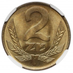 2 złote 1977 - NGC MS67 (MAX)