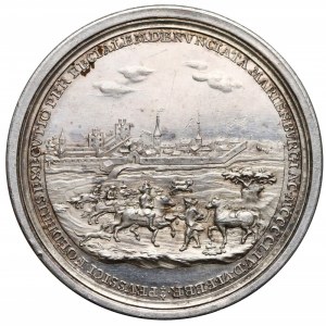 August III Sas, Medal powrót Torunia i Prus do Polski 1754 r.