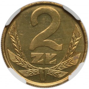 2 złote 1980 - NGC MS67