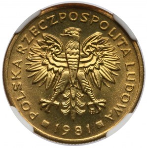 2 złote 1981 - NGC MS67 (MAX)