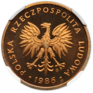 2 złote 1986 - lustrzanka - NGC PF68 UC