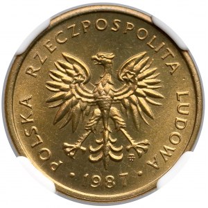 2 złote 1987 - NGC MS67