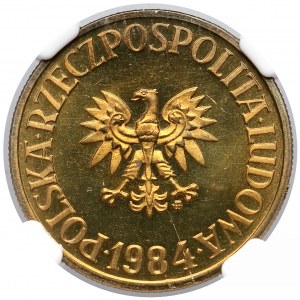 5 złotych 1984 - NGC MS66 (MAX)