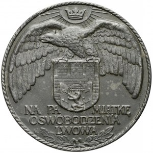 Medal Na pamiątkę oswobodzenia Lwowa 1915 (J. Wysocki)