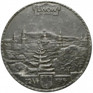 Medal Na pamiątkę oswobodzenia Lwowa 1915 (J. Wysocki)