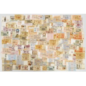 Zestaw banknotów i kuponów Rosja i Republiki 1921-2000 (192szt)
