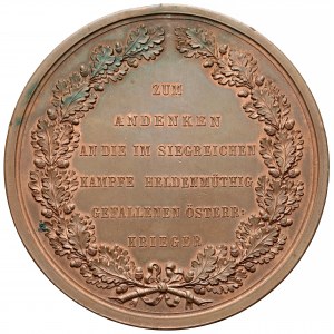 Austria, Medal Poległym w wojnie niemiecko-duńskiej 1864 (J. Roth)