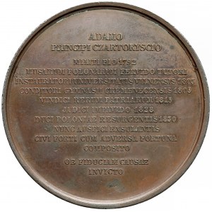 Medal Adam Czartoryski 1847 (Barre)