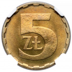 5 złotych 1988 - NGC MS67 (MAX)