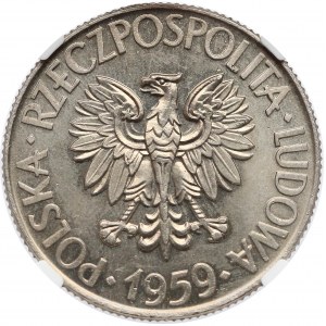 10 złotych 1959 Kościuszko - NGC MS64