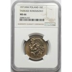 10 złotych 1971 Kościuszko - NGC MS66