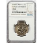 10 złotych 1972 Kościuszko - NGC MS66