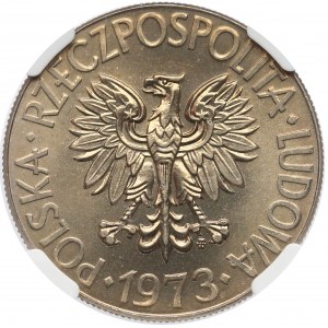 10 złotych 1973 Kościuszko - NGC MS66