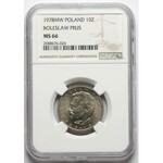 10 złotych 1978 Prus - NGC MS66 (Max NGC)