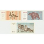 Lithuania & Latvia - a set of 36 pcs of banknotes from 1991-1994