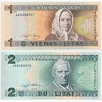 Litwa i Łotwa - zestaw banknotów z lat 1991-1994 (36szt)