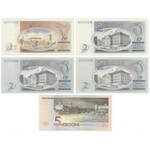 Estonia, 1-100 Kroon 1992-2007 - set of 14 pcs