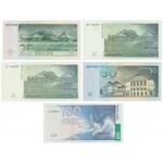 Estonia, od 1 do 100 kroon 1992-2007 - zestaw (14szt)