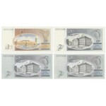 Estonia, 1, 2 & 10 Kroon 1992-2007 - set of 7 pcs