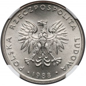 20 złotych 1988 - NGC MS67 (MAX)