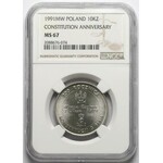 10.000 złotych 1991 Konstytucja 3 Maja - NGC MS67 (Max NGC)