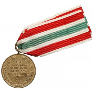 Medal Pamiątkowy za Powrót Kłajpedy 22 marca 1939