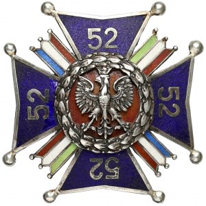 Odznaka 52 Pułk Piechoty Strzelców Kresowych - Złoczów